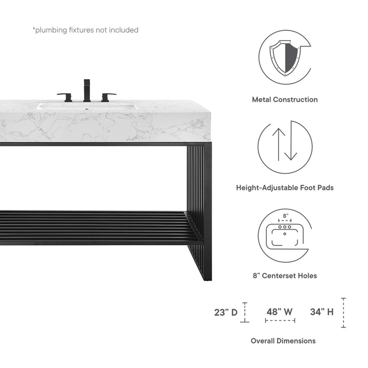 Glamour 48" Bathroom Vanity