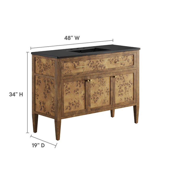 Eden 48" Wood Washbasin Vanity