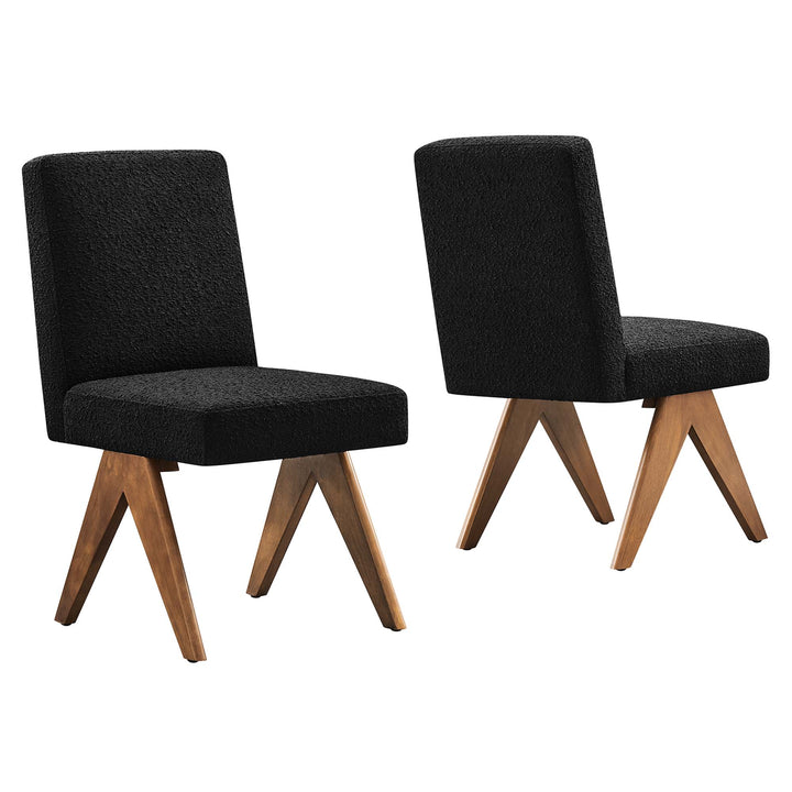 Larkin Linen-Look Lounge Chair Set of 2