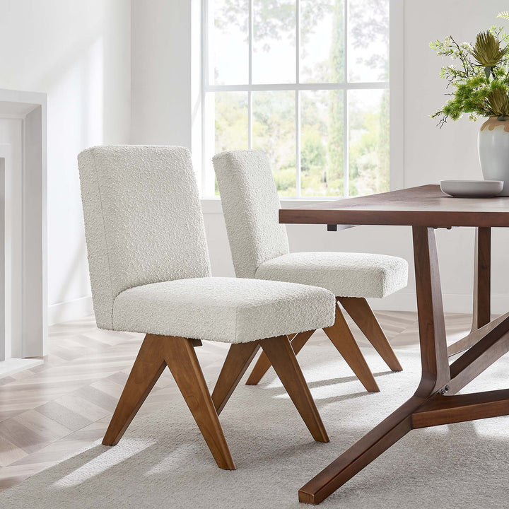 Larkin Linen-Look Lounge Chair Set of 2