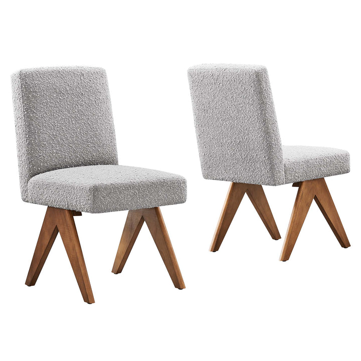 Larkin Linen-Look Lounge Chair Set of 2
