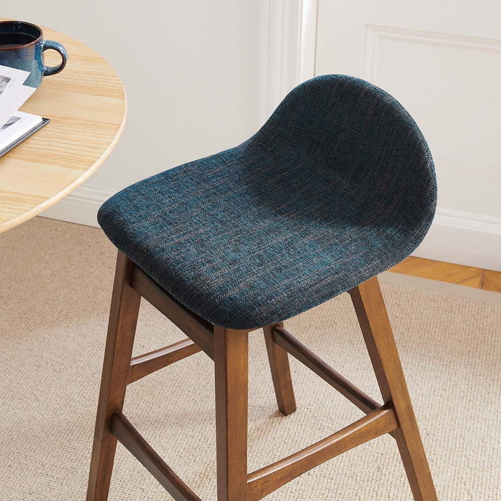 Juno Walnut Bar Stool Set of 2