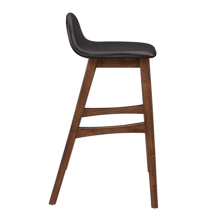 Jazz Walnut Bar Stool Set of 2