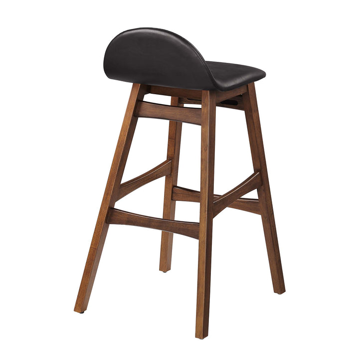 Jazz Walnut Bar Stool Set of 2