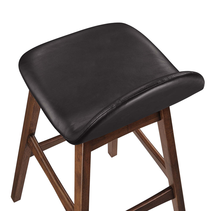 Jazz Walnut Bar Stool Set of 2