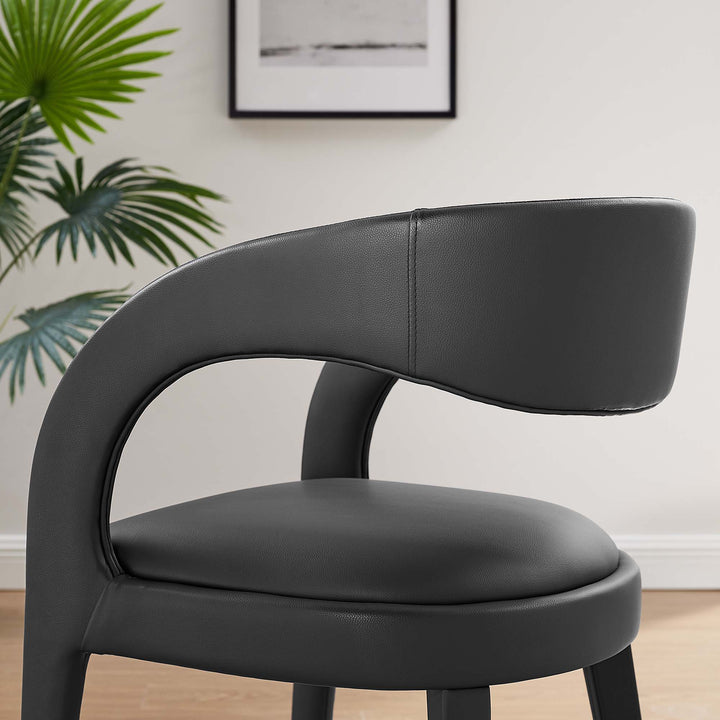 Prime Vegan Leather Dining Chair Set of 2