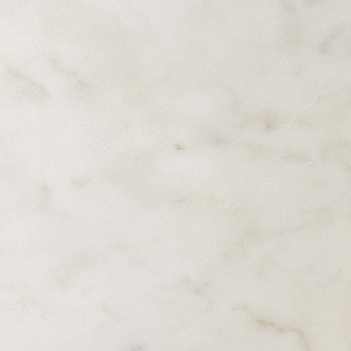 Vogue Round White Marble Side Table