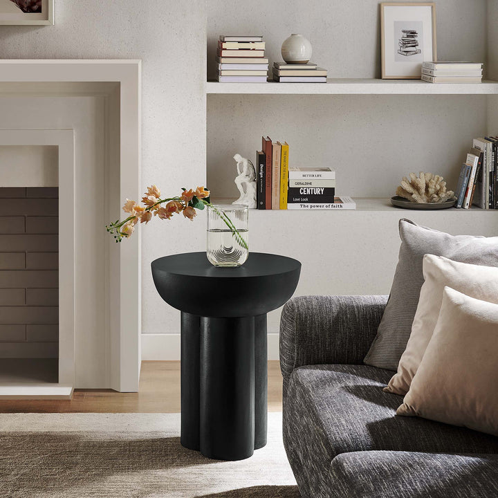 Catalyst Round Concrete Side Table