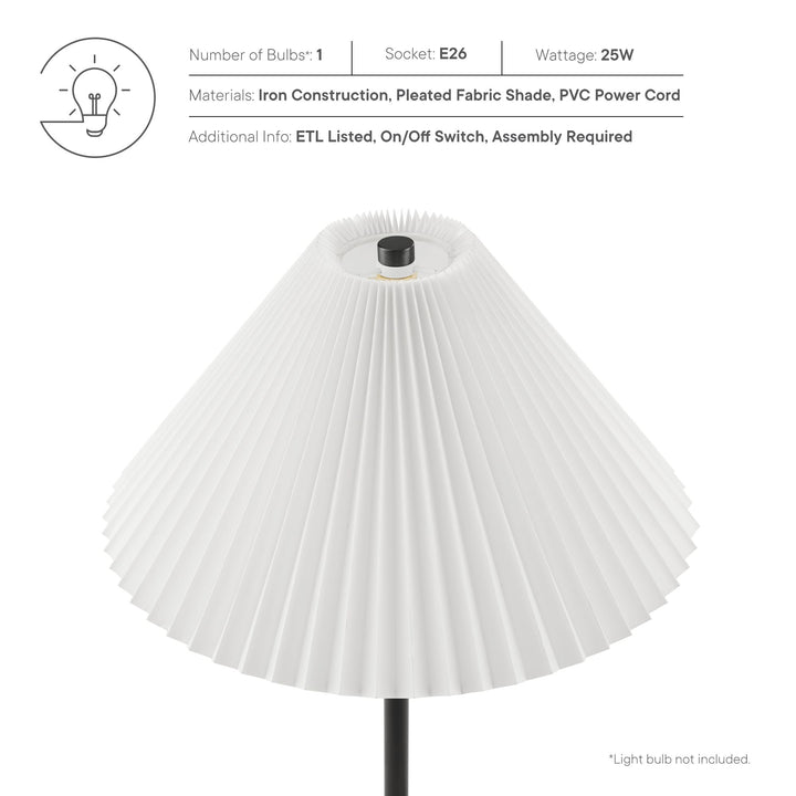Lilia Marble Dome Table Lamp - Brass