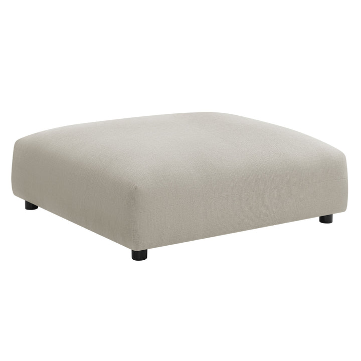 Serene Modular Upholstered Fabric Ottoman