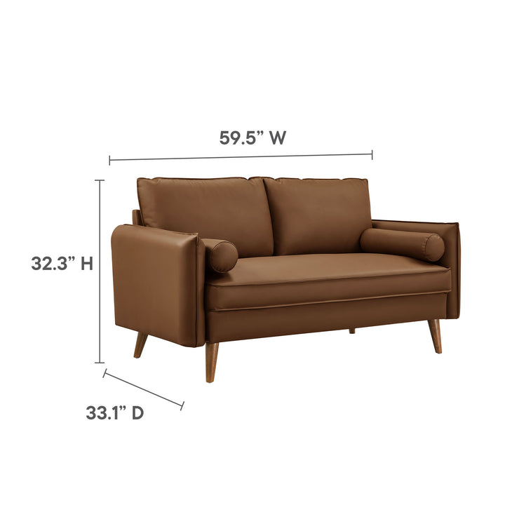 Modern Comfort Love Seat