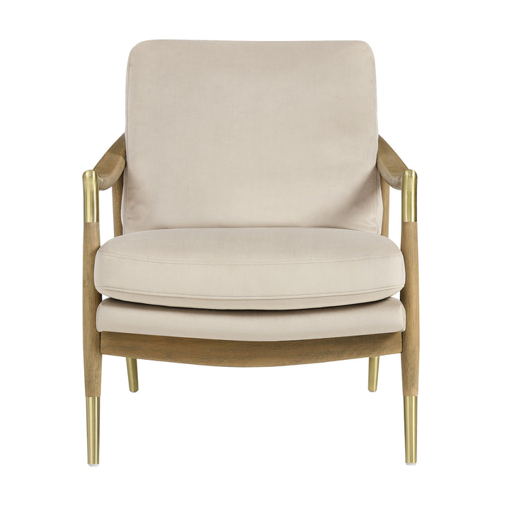 Chic Performance Velvet Armchair