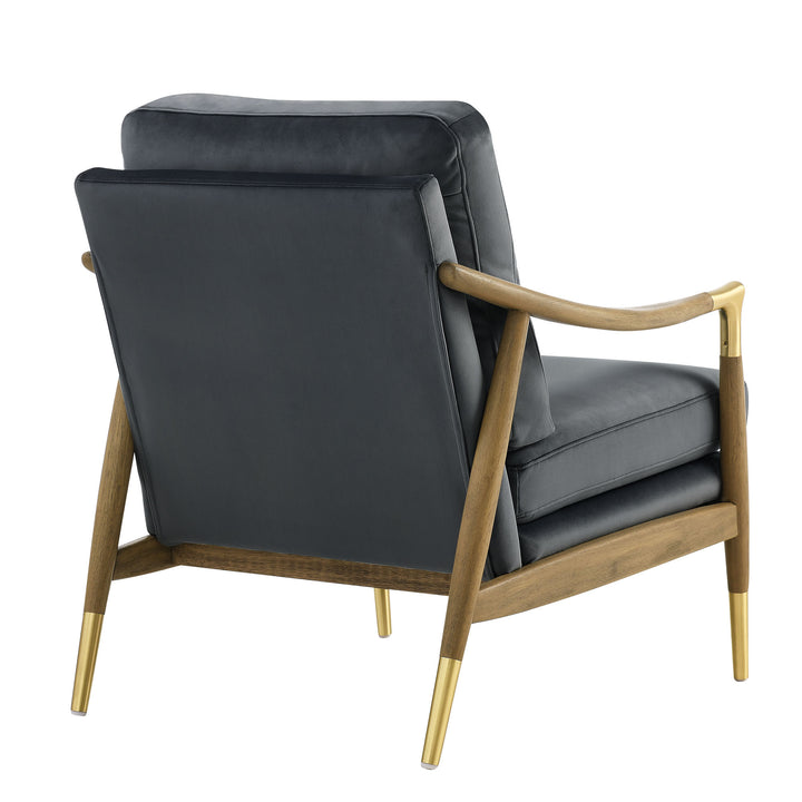 Chic Performance Velvet Armchair