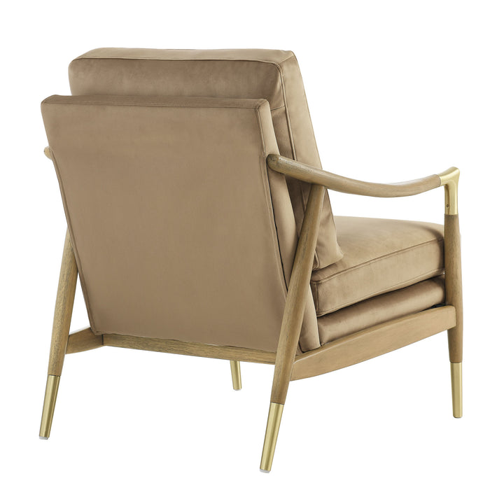 Chic Performance Velvet Armchair