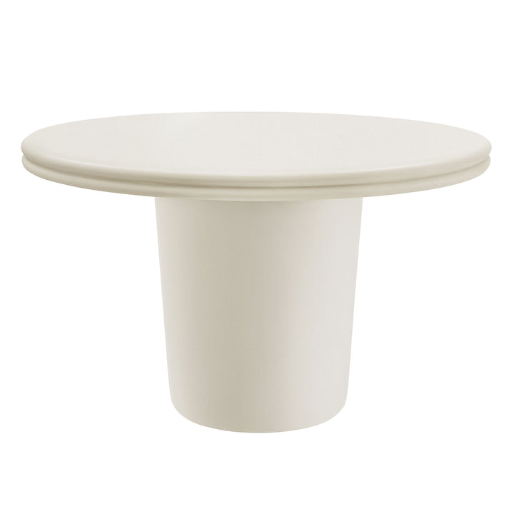 Brock 48" Indoor - Outdoor Patio Concrete Round Dining Table