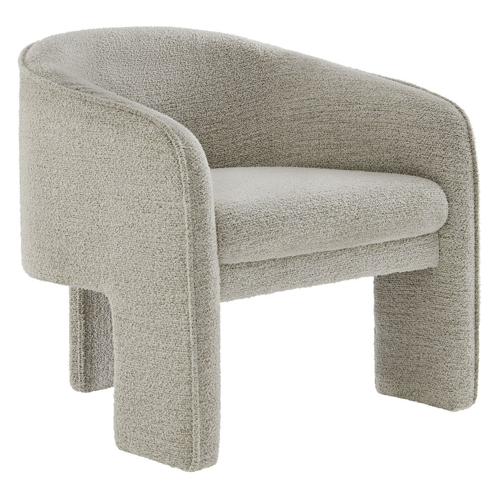 Cozy Boucle Barrel Chair by Modway