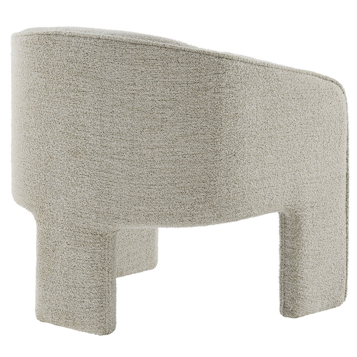 Cozy Boucle Barrel Chair by Modway
