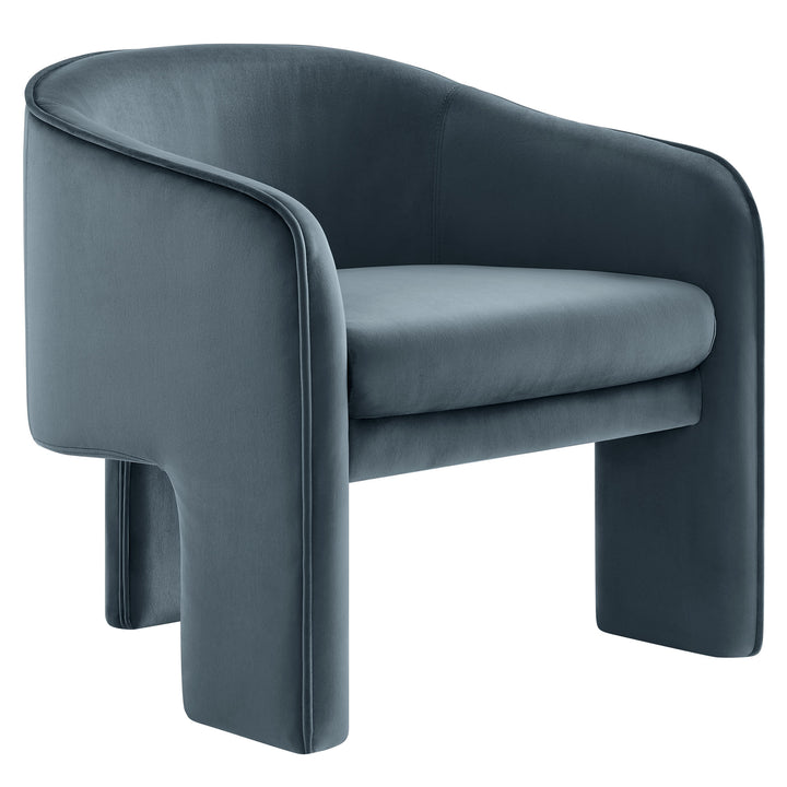 Chic Velvet Reading Chair by Modway
