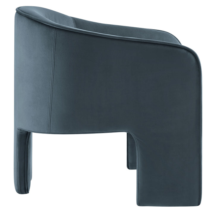 Chic Velvet Reading Chair by Modway