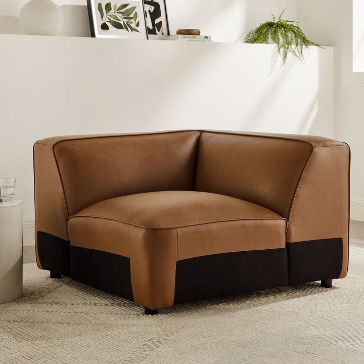 Stylish Comfort in a Single Corner Sofa
