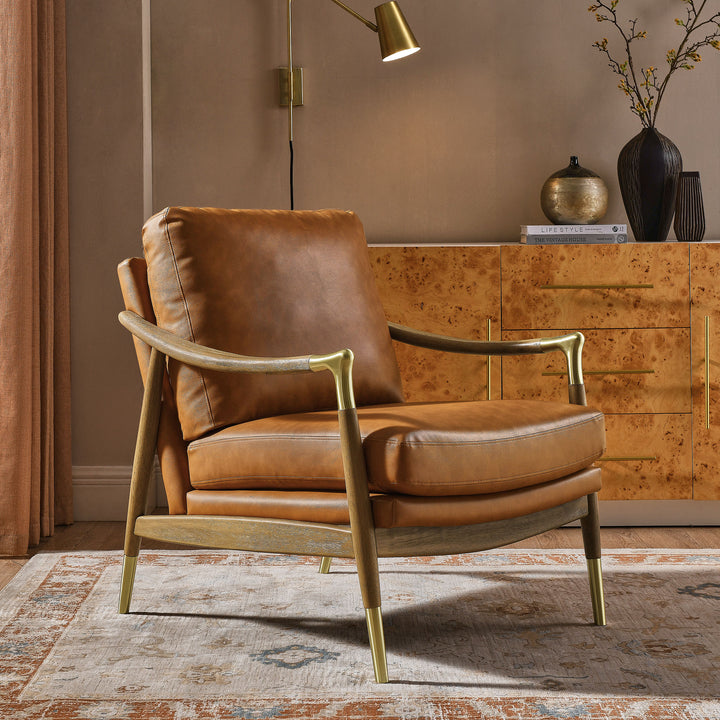 Sophisticated Mid-Century Armchair