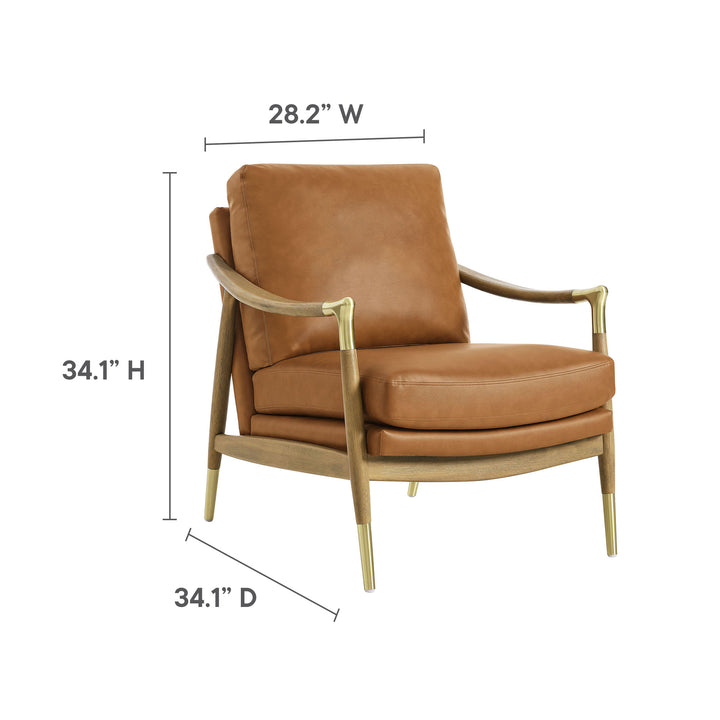 Sophisticated Mid-Century Armchair