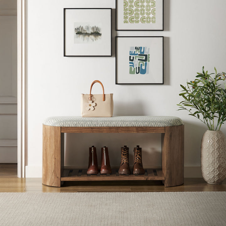 Contemporary Geometric Storage Bench