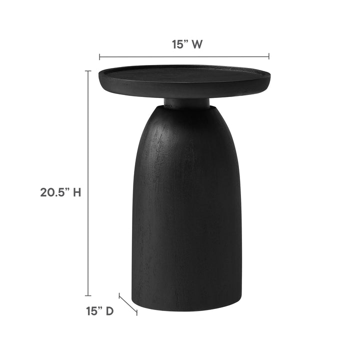 Timeless Elegance Round Wood Table