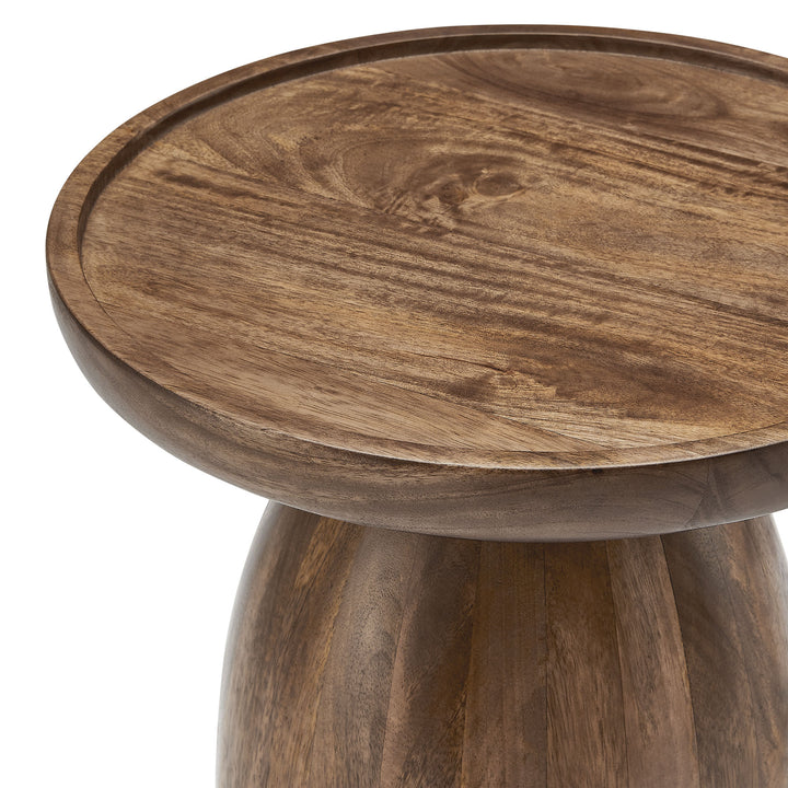 Timeless Elegance Round Wood Table