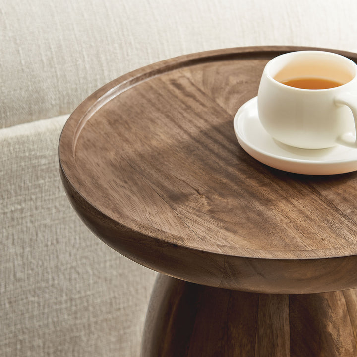 Timeless Elegance Round Wood Table