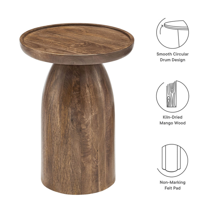 Timeless Elegance Round Wood Table