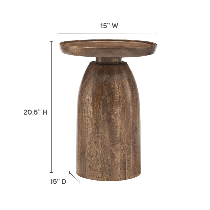 Timeless Elegance Round Wood Table