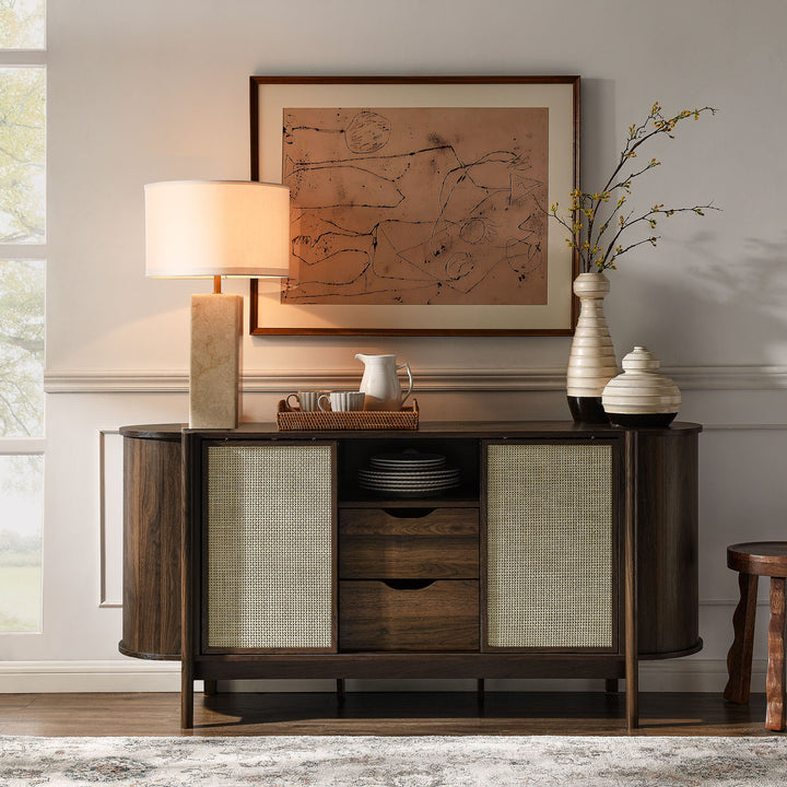 Ethan 63'' Modern Laminate Sideboard