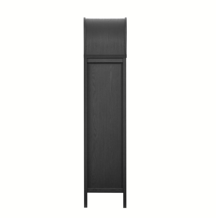 Sophisticated Storage Showcase - Vaughn 71" Tall Curved Display Cabinet by Modway