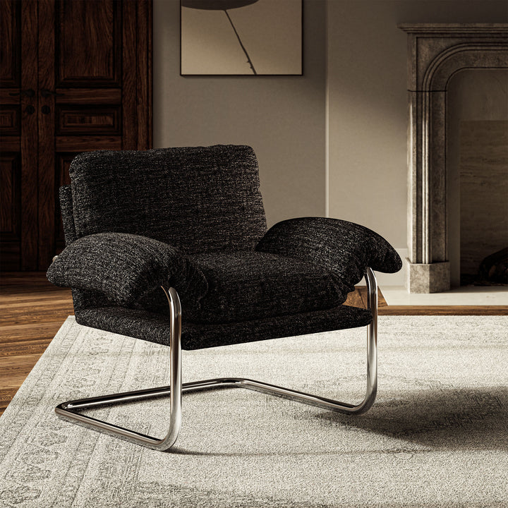 SophistiCouch Vintage Boucle Fabric Chair by Modway