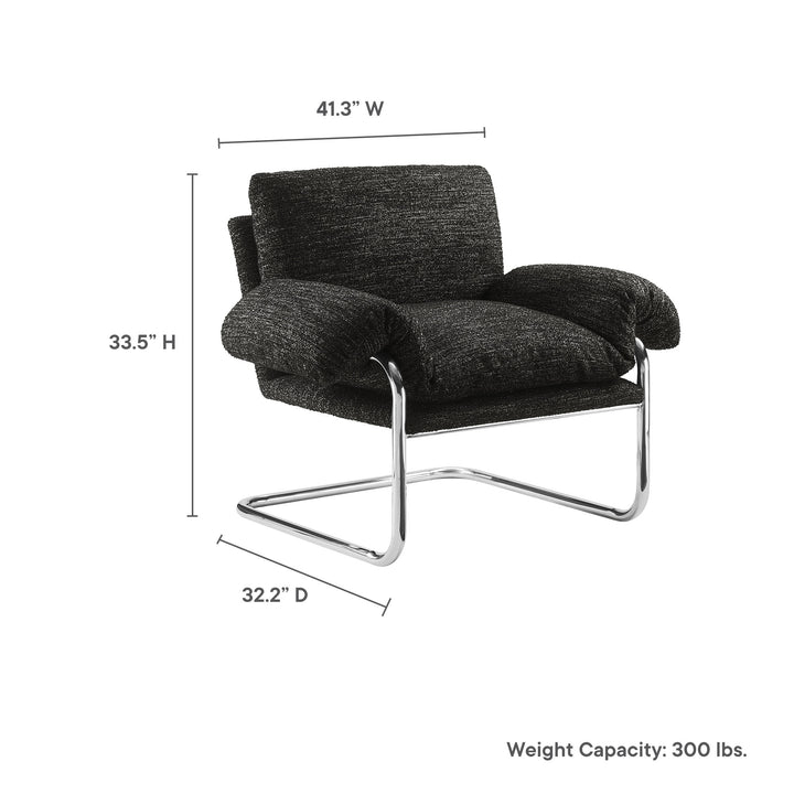 SophistiCouch Vintage Boucle Fabric Chair by Modway