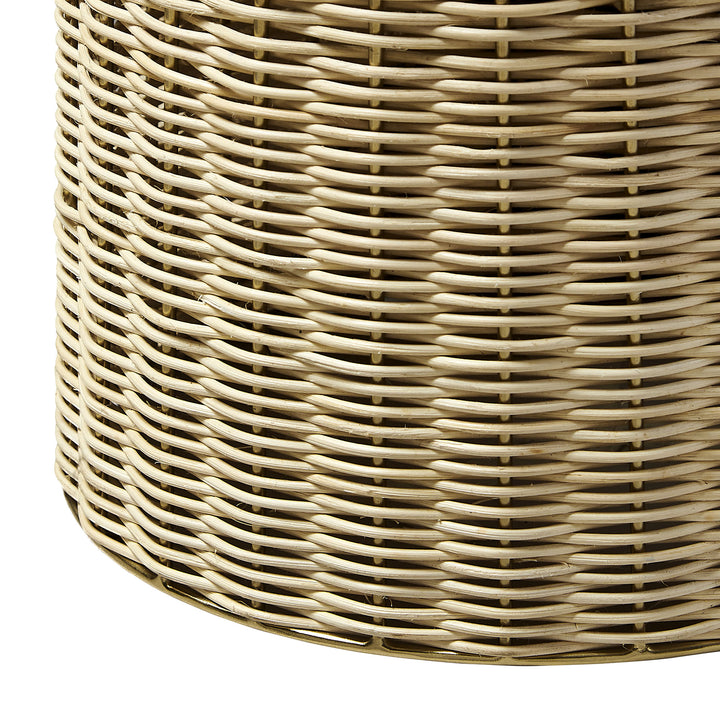 Breeze Round Wicker Accent Table