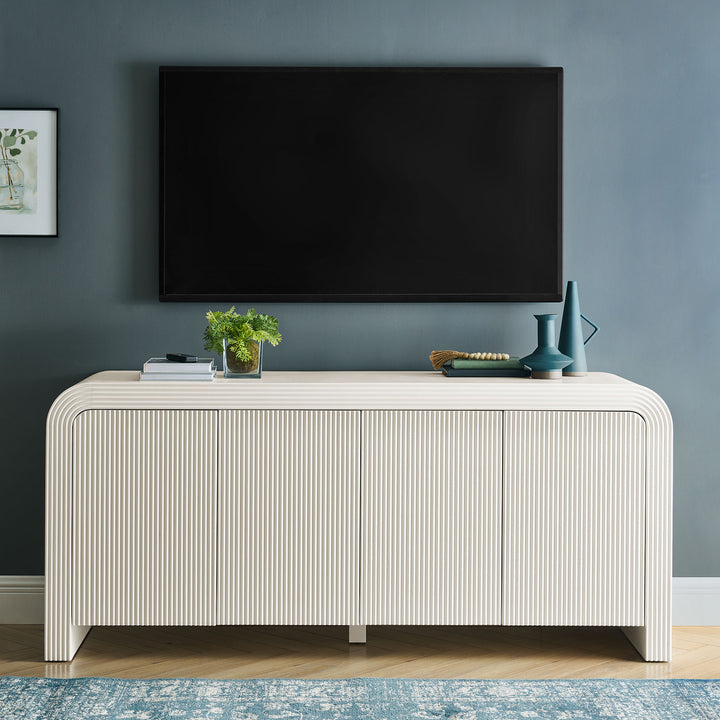 Majestic 70" Fluted Storage Cabinet