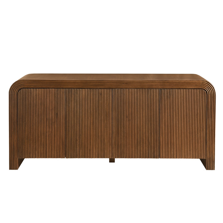 Majestic 70" Fluted Storage Cabinet