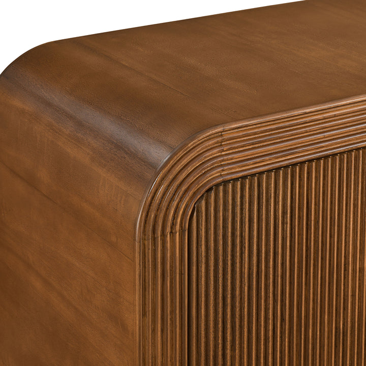 Majestic 70" Fluted Storage Cabinet