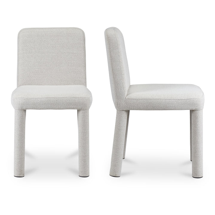 Timeless Upholstered Dining Duo - Twin Comfort Seats