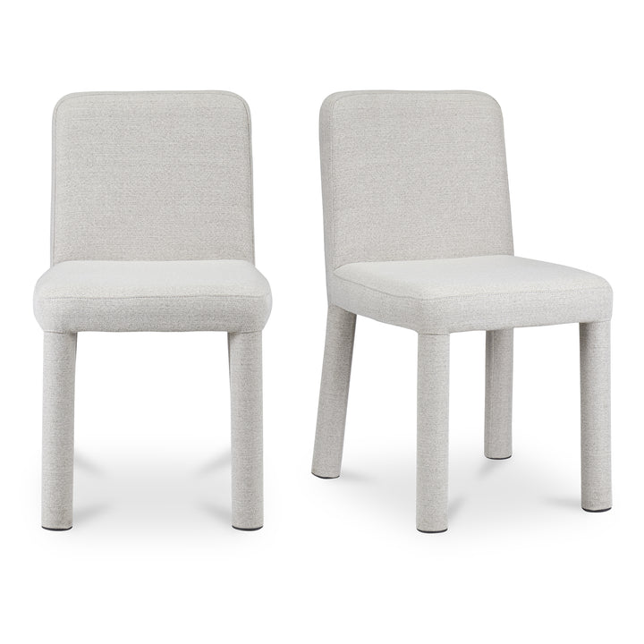 Timeless Upholstered Dining Duo - Twin Comfort Seats