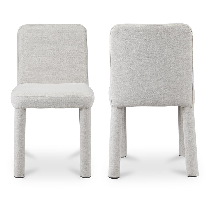 Timeless Upholstered Dining Duo - Twin Comfort Seats