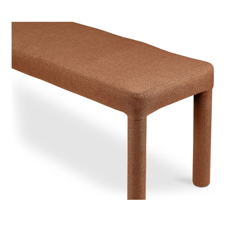 Elegant Upholstered Bistro Bench