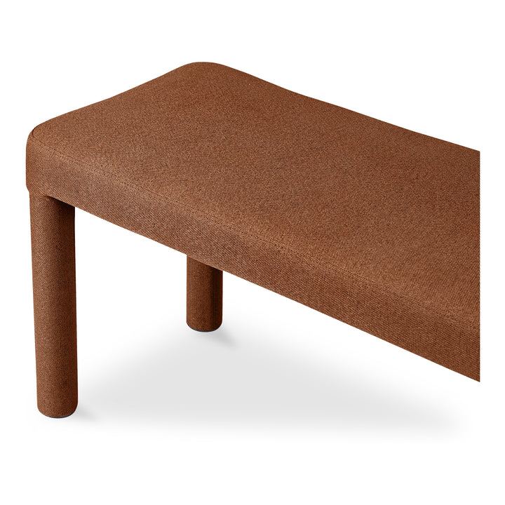 Elegant Upholstered Bistro Bench