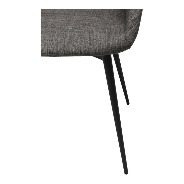 Retro Dining Chairs Duo - Sculpted Seat & Steel Hairpin Legs