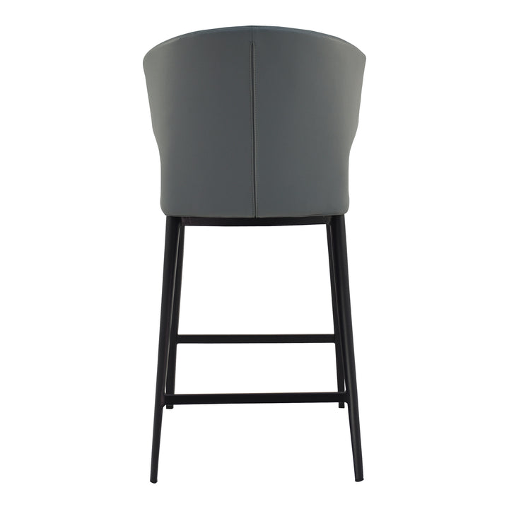 Artful Hourglass Counter Stool