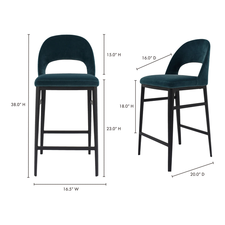 Elegant Kitchen Swivel Stool with Footrest