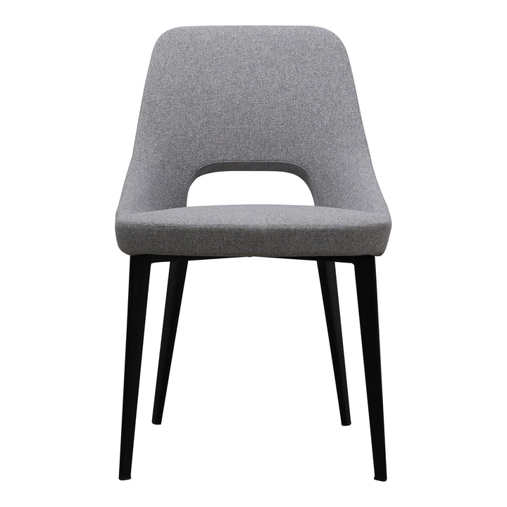 Modern Curve Dining Chair: Molded Foam Comfort