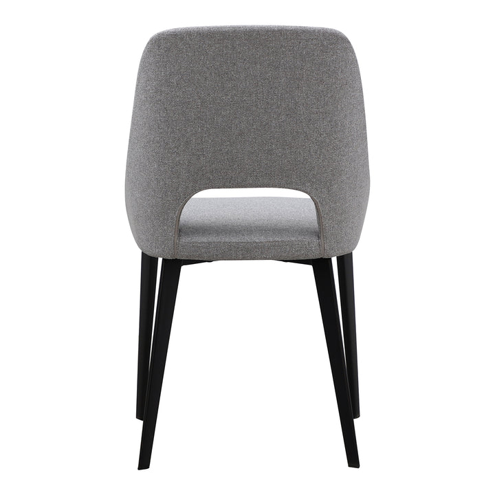 Modern Curve Dining Chair: Molded Foam Comfort